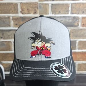 Dragon Ball Z Gray and Black Cap